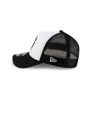 KSUBI X NEW ERA 9FORTY A-FRAME TRUCKER CAP BLACK/WHITE