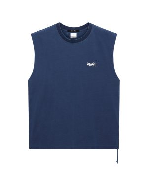 ALL DAY BIGGIE CUT OFF TEE DEEP