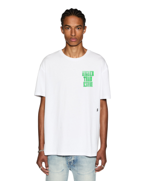 HIGHER BIGGIE SS TEE TRU WHITE