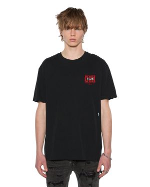 CHICAGO AND THE STREETS SS BIGGIE TEE BLACK