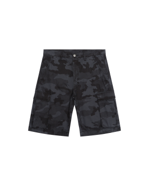 FUGITIVE CARGO SHORT BLACK CAMO
