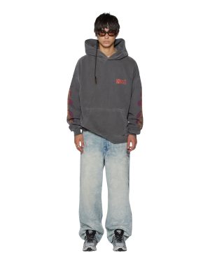 KICKSTART EKCESS HOODIE CHARCOAL
