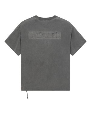 INTRUDER EKCESS SS TEE CHARCOAL
