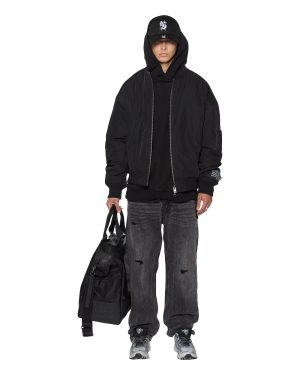 INTRUDER BOMBER JACKET BLACK