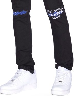 CHITCH NYC LAID BLACK