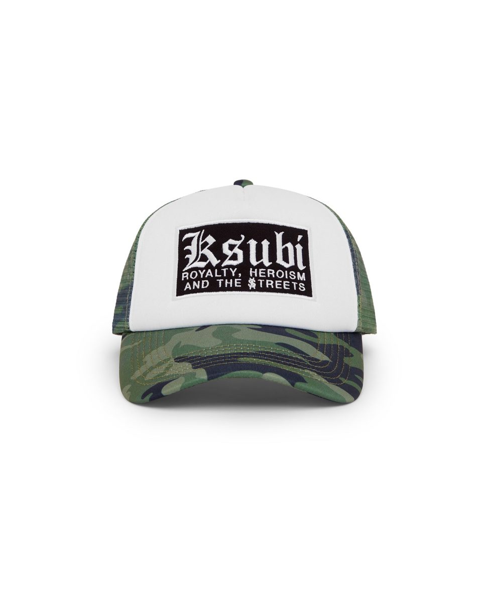 KROME PUFF TRUCKER CAP CAMO