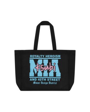 MIAMI AND THE STREETS TOTE BLACK
