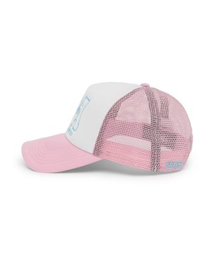 MIAMI AND THE STREETS TRUCKER CAP PINK