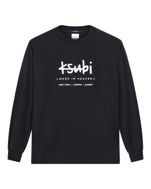 PLATED LS TEE BLACK