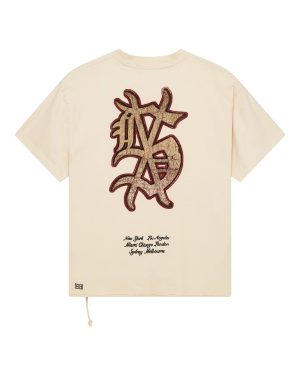 PLAYOFF EKCESS SS TEE DUSTY DESERT
