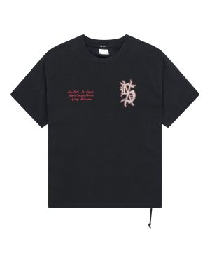 PLAYOFF EKCESS SS TEE JET BLACK