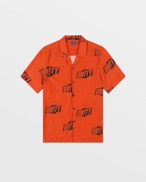 UNITY SIGN RESORT SS SHIRT ORANGE
