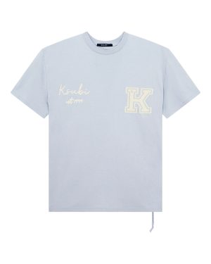 SALUD BIGGIE SS TEE BLUE MIST