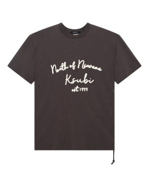 SALUD BIGGIE SS TEE FADED BLACK