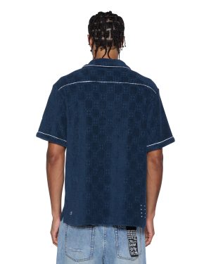 LOUNGE SS RESORT SHIRT NAVY
