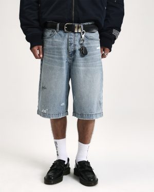 MAXX SHORT PAINTER BLUE