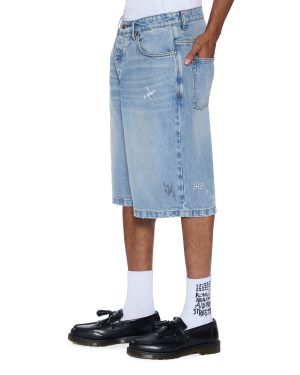 MAXX SHORT PAINTER BLUE