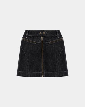 PARADIGM SKIRT MIDNIGHT