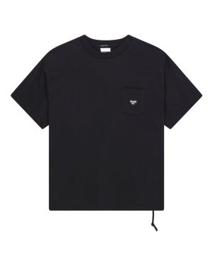 STAMP EKCESS POCKET SS TEE BLACK
