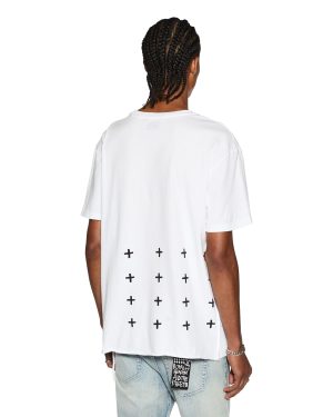 4 X 4 BIGGIE SS TEE OPTIC WHITE