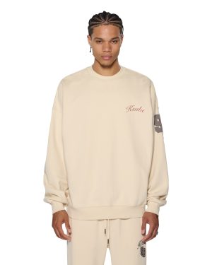 PLAYOFF EKCESS CREW NECK DUSTY DESERT