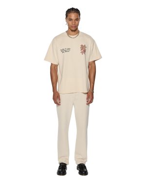 PLAYOFF EKCESS SS TEE DUSTY DESERT