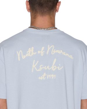 SALUD BIGGIE SS TEE BLUE MIST
