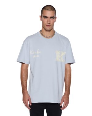 SALUD BIGGIE SS TEE BLUE MIST
