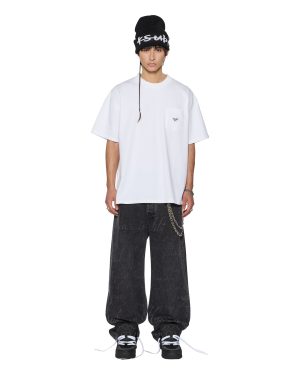 STAMP EKCESS POCKET SS TEE TRU WHITE