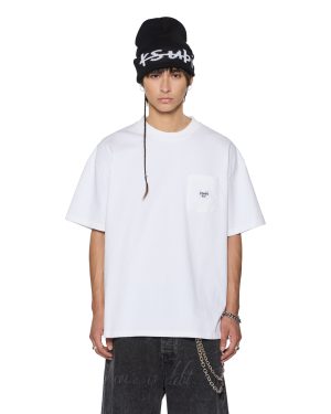 STAMP EKCESS POCKET SS TEE TRU WHITE