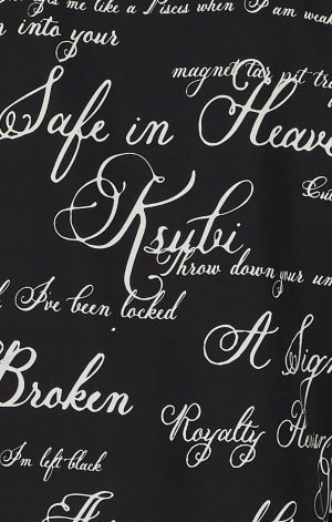 KURSED RESORT SS SHIRT BLACK