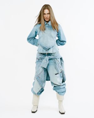 BOLT OVERSIZED LS SHIRT SWEPT