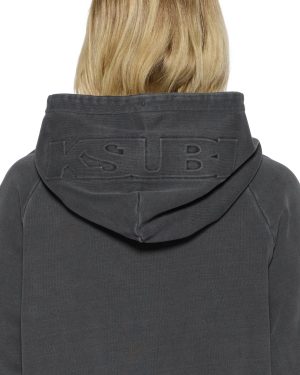 ORIGIN HOODIE CHARCOAL