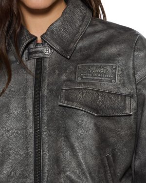 HIGHWAY BOMBER VINTAGE BLACK
