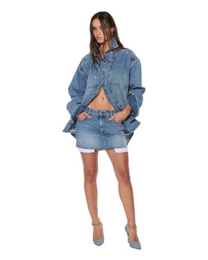 BOLT OVERSIZED LS SHIRT SWEPT