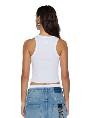 ORIGIN TANK GARTER WHITE