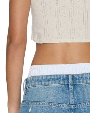 SOTT ORIGIN CROP TANK CREAM