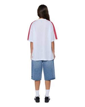 STINGER MOTO BOYFRIEND JERSEY WHITE